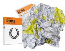 Mapa Ríma vyrobená z odolného polyetylénového vlákna, ktoré možno pokrčiť, oprať, vložiť do vrecka... Cestovanie je jednoduché.